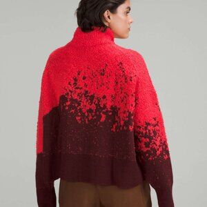 Lululemon Ombre Knit Textured Turtleneck